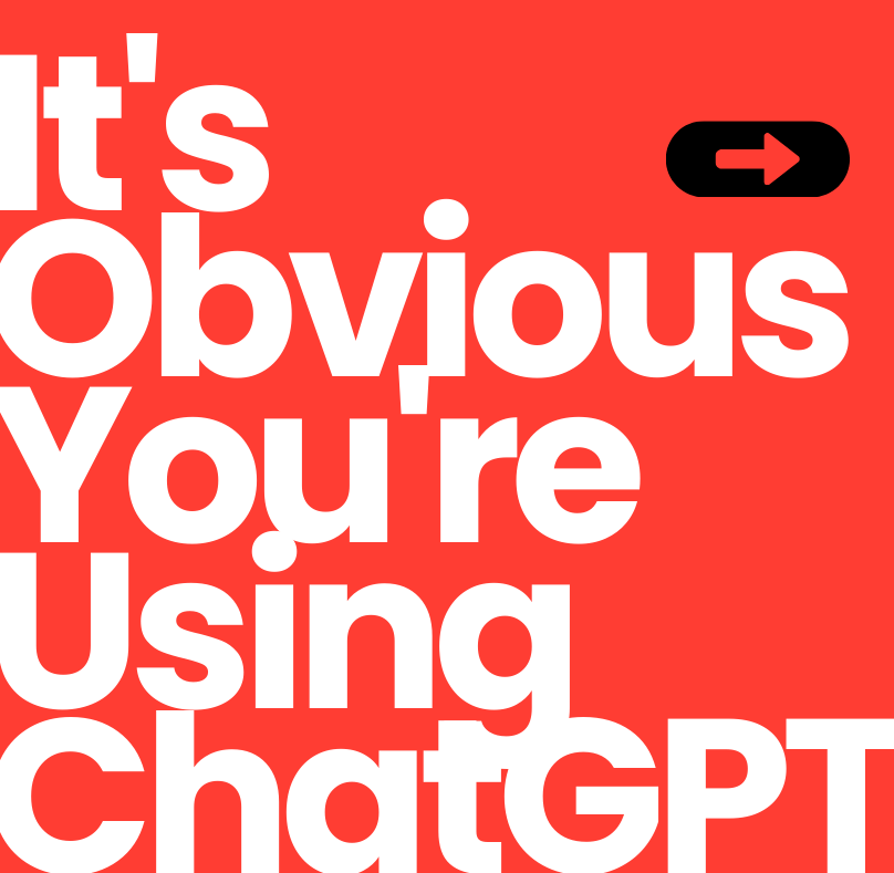 ChatGPT interface showing generic content output, illustrating how AI-generated posts sound the same without proper training