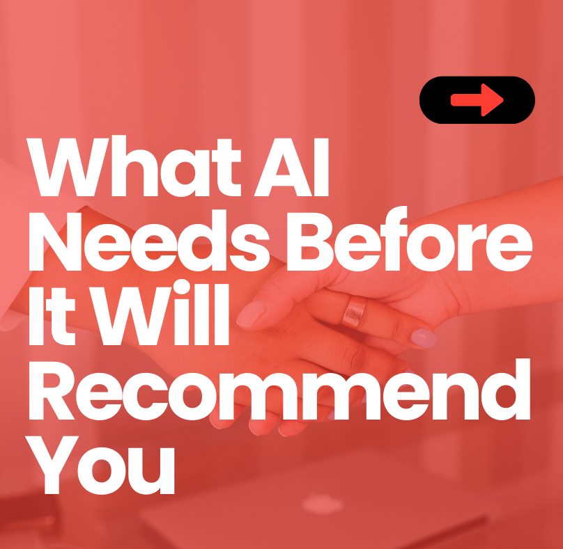 Trust is the real ranking factor for humans and AI - Katie Shive personal branding strategist